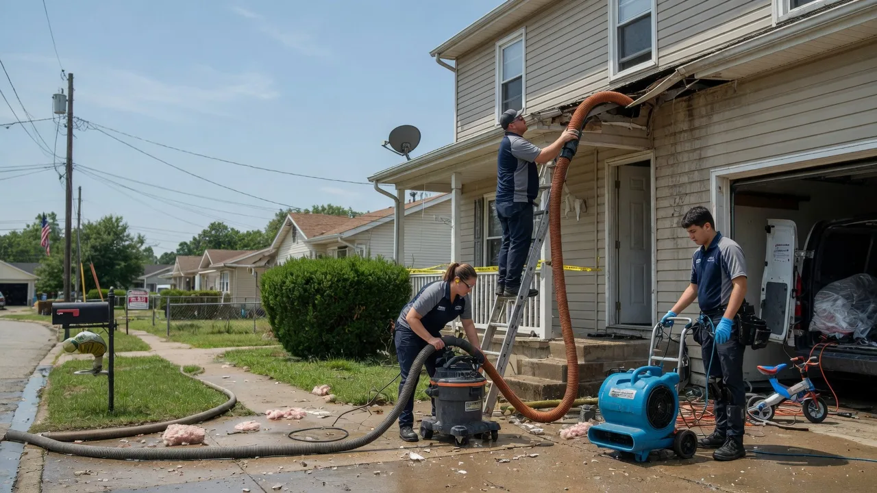 Water Damage Restoration in Bradley, OK near me